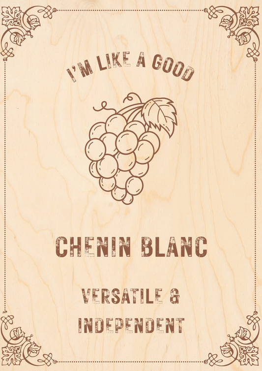 In Vino Veritas 2 glasses with grapes