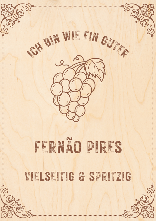 In Vino Veritas 2 glasses with grapes