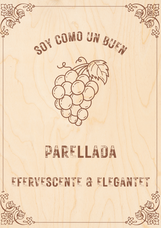 In Vino Veritas 2 glasses with grapes