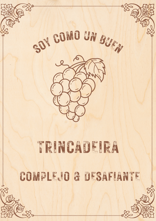 In Vino Veritas 2 glasses with grapes