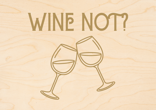 In Vino Veritas Glass In Hand